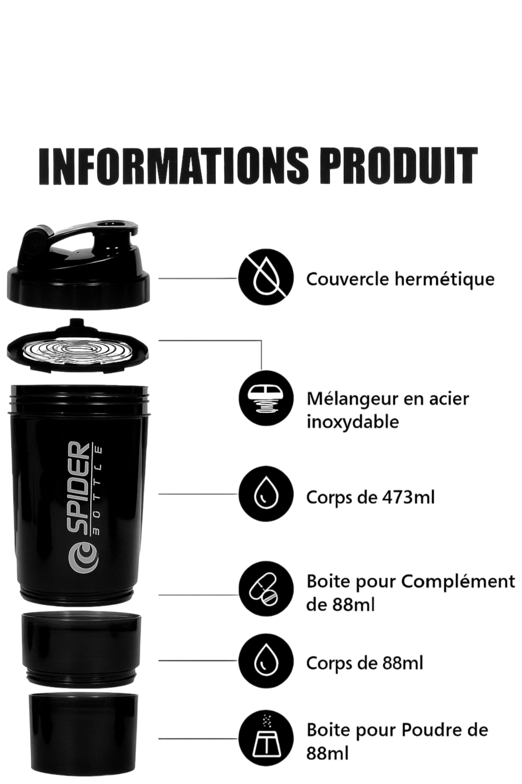 Shaker Multistockage™ - Gyminov